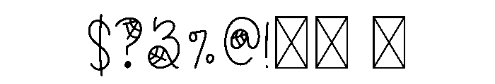 BFC Tricky Spider Wb Font OTHER CHARS