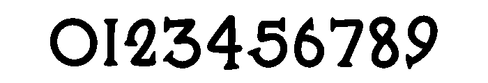 BFC Vampy Town Font OTHER CHARS