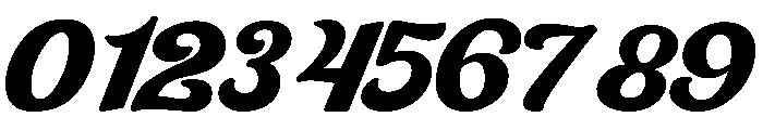 BFC Varsity C Font OTHER CHARS