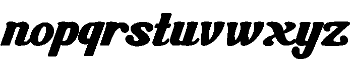 BFC Varsity C Font LOWERCASE