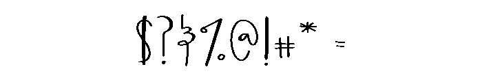 BFC Wicked Witch Font OTHER CHARS