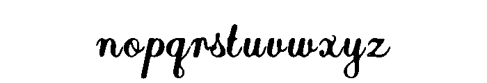 BFC Yuletide Font LOWERCASE