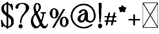 BFC Artisan Home Regular otf (400) Font OTHER CHARS
