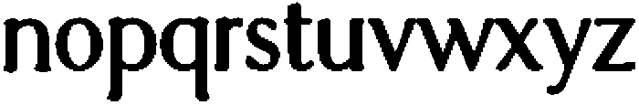 BFC Artisan Home Regular otf (400) Font LOWERCASE