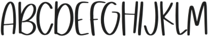 BFC Authentic Signat Regular otf (400) Font UPPERCASE