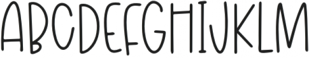 BFC Baby Brother Regular otf (400) Font LOWERCASE