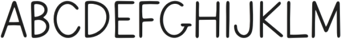 BFC Basically Regular otf (400) Font UPPERCASE