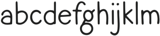 BFC Basically Regular otf (400) Font LOWERCASE