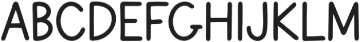 BFC Basically Semi B Regular otf (400) Font UPPERCASE