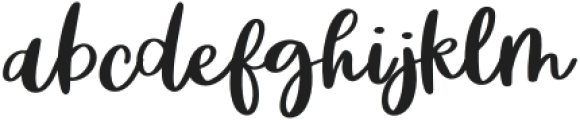 BFC Butterfly Floral Regular otf (400) Font LOWERCASE