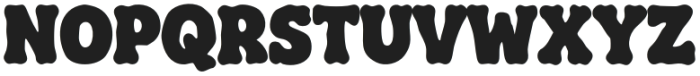 BFC Chubby Bones Regular otf (400) Font UPPERCASE