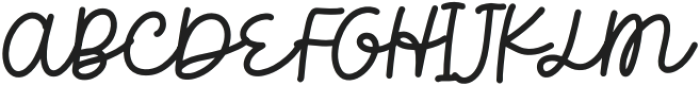 BFC Coffee Shop Regular otf (400) Font UPPERCASE