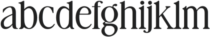 BFC Editorial Regular otf (400) Font LOWERCASE