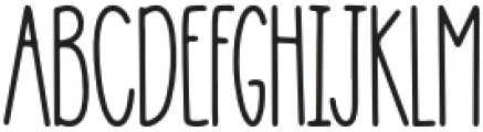 BFC Forgetful Regular otf (400) Font UPPERCASE