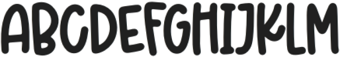 BFC French Fries Regular otf (400) Font LOWERCASE
