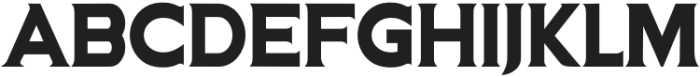 BFC FrontierI Regular otf (400) Font LOWERCASE