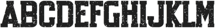 BFC Game Distressed Regular otf (400) Font LOWERCASE