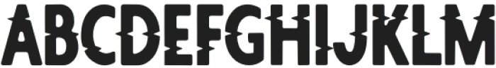 BFC GlitchyI Regular otf (400) Font LOWERCASE