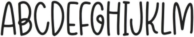 BFC Green Gables Regular otf (400) Font LOWERCASE
