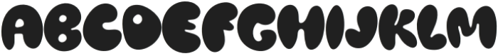 BFC Happy Club Regular otf (400) Font UPPERCASE