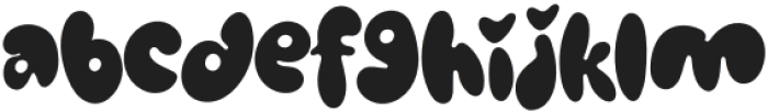 BFC Happy Club Regular otf (400) Font LOWERCASE