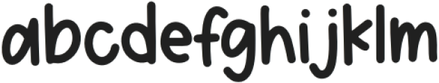 BFC Happy Magic Regular otf (400) Font LOWERCASE