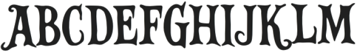 BFC Haunted Silence Regular otf (400) Font UPPERCASE