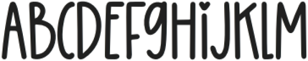 BFC Heart Things Regular otf (100) Font LOWERCASE