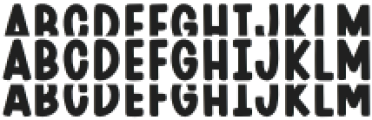 BFC Hello Solid Stac Regular otf (400) Font LOWERCASE