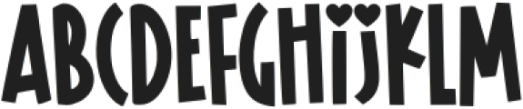 BFC I Like You Regular otf (400) Font LOWERCASE