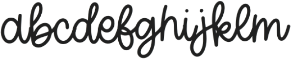 BFC Jamboree Regular otf (400) Font LOWERCASE