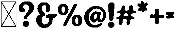 BFC Kringle Avenue Regular otf (400) Font OTHER CHARS