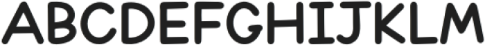 BFC Lunch Boxes Regular otf (400) Font LOWERCASE