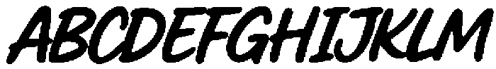 BFC Midnight Martini Regular otf (400) Font UPPERCASE