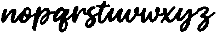 BFC Midnight Martini Regular otf (400) Font LOWERCASE