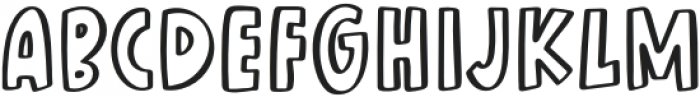 BFC Party Paper Regular otf (400) Font LOWERCASE
