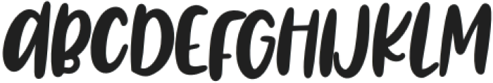 BFC Rainbow Season Regular otf (400) Font LOWERCASE