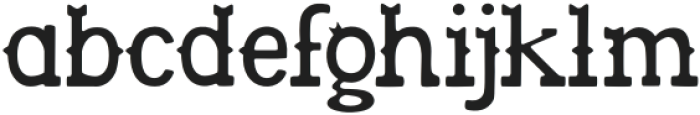 BFC Ranchero Regular otf (400) Font LOWERCASE