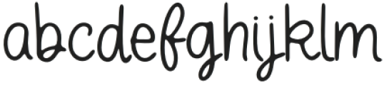 BFC Rhubarb Crumble Regular otf (400) Font LOWERCASE