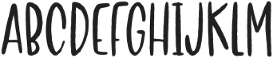 BFC Rustic PumpkinU Regular otf (400) Font LOWERCASE