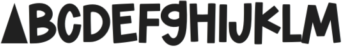 BFC Simple Shapes Regular otf (400) Font LOWERCASE