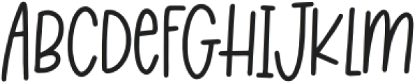 BFC Sleigh Rides Regular otf (400) Font LOWERCASE