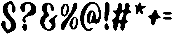 BFC Softest Petal Regular otf (400) Font OTHER CHARS