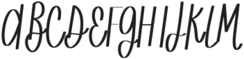 BFC Sophisticated Regular otf (400) Font UPPERCASE