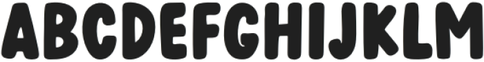 BFC Spooky Sans Regular otf (400) Font UPPERCASE