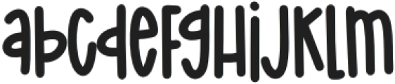 BFC Spring Berry Regular otf (400) Font LOWERCASE