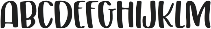 BFC Spring Brushed Regular otf (400) Font UPPERCASE