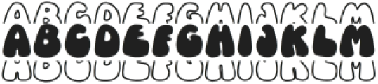 BFC Spring Stacked Regular otf (400) Font LOWERCASE