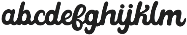 BFC Sugar Rush Regular otf (400) Font LOWERCASE