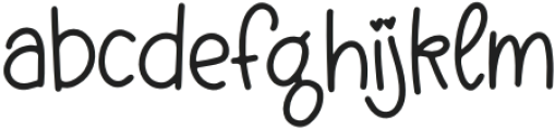 BFC Sunshine Valenti Regular otf (400) Font LOWERCASE